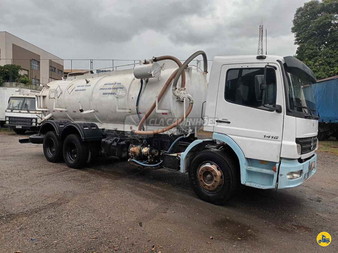 CAMINHAO MERCEDES-BENZ MB 1418 Tanque Hidro Vácuo Truck 6x2 CLA Caminhões e Veículos JUNDIAI SÃO PAULO SP